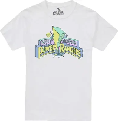 Obrázek produktu pro Power Rangers - "90s Squad" tričko pro muže TV2088 (L) (Bílá)