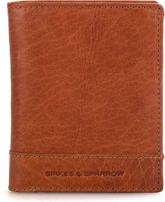 Produktbild von SPIKES & SPARROW Leder Geldbörse Bronco Billfold Wallet RFID Brandy braun