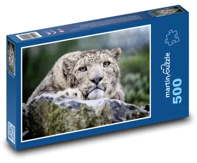 Obrázek produktu pro Puzzle 500 Leopard na Skalách - martinpuzzle