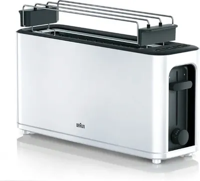 Produktbild von BRAUN Langschlitztoaster HT 3110 WH weiß
