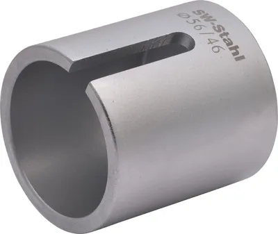 Produktbild von SW-Stahl 10032L-16 Druckstück mit Kontrollaussparung, 56 mm außen 46 mm innen