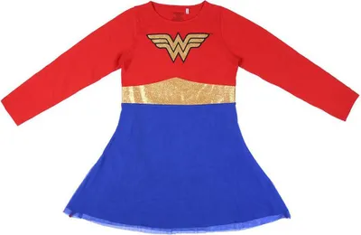 Produktbild von Cerda Group Wonder Woman Kleid Rot,Blau 8 Years Rot,Blau 8 Years