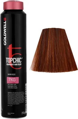 Produktbild von Goldwell Topchic The Reds, Kastanienbraun, 7KG, Mid Copper Gold, Unisex, 250 ml, Alle Haare
