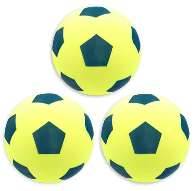 Produktbild von 3x Kyto Softball neon gelb 20cm