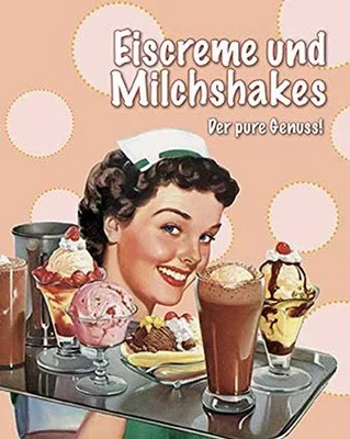 Produktbild von Eiscreme und Milchshakes