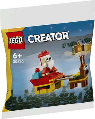 Produktbild von LEGO Creator Weihnachtsmann auf Schlittenfahrt, Bausatz, 6 Jahr(e), Kunststoff, 73 Stück(e), 50 g