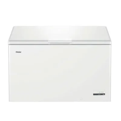 Produktbild von Haier HCE418E, 418 l, 22 kg/24h, SN-T, 39 dB, E, Weiß