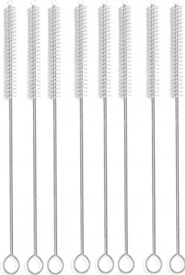 Produktbild von 8 Stück Reinigungsbürsten 23 cm für Flaschen und Strohhalme