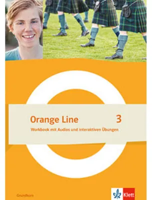 Obrázek produktu pro Orange Line 3 Grundkurs. Workbook mit Audios und interaktiven Übungen Klasse 7