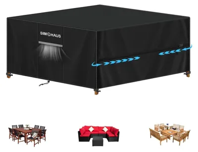 Produktbild von Gartenmöbel Abdeckung Wasserdicht 250x250x90cm Oxford 420D