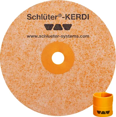 Obrázok produktu pre Schlüter-Kerdi-PAS Rohrmanschette inkl. Verarbeitungshilfe 22-40mm (10 Stück)