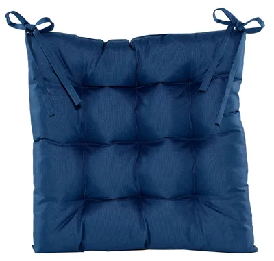 Produktbild von Anna's collection Stuhlkissen - gepolstert - dunkelblau - 38x38 cm - innen/ausen