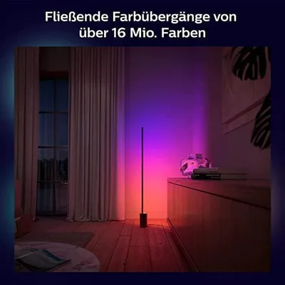 Produktbild von Philips Hue White & Color Ambiance Gradient Signe LED Stehleuchte- weiß