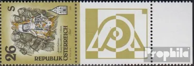 Produktbild von Briefmarken Österreich 1995 Mi 2170Zf mit Zierfeld (kompl.Ausg.) postfrisch Kunstwerke