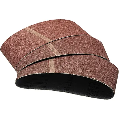 Produktbild von wolfcraft 3 Gewebe-Schleifbänder Korn 60 65 x 410