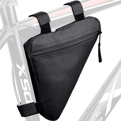 Obrázek produktu pro Bicycle Bag Vodotěsný 2 L Frame Bag Mobilní telefon Bag Bike Bag Mountain Bike, ebike, MTB, Road Bike Bag Black Retoo