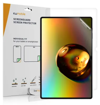 Produktbild von kwmobile 2x Tablet Schutzfolie kompatibel mit Samsung Galaxy Tab S9 Ultra Folie - Full Screen Protector - Tablet Displayfolie entspiegelt