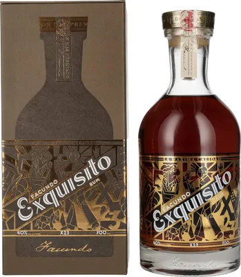 Produktbild von Facundo Exquisito Rum + Box 700ml 40% Vol.
