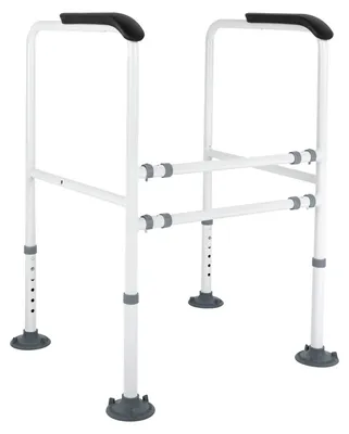 Obrázek produktu pro Zábradlí, nastavitelná výška a šířka, lepší stabilita, BÍLÁ