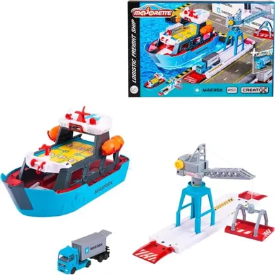 Immagine prodotto di Majorette Maersk 52 Cm 30 Pezzi
