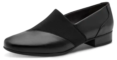 Produktbild von Jana Damen Slipper mit Blockabsatz Vegan, Black, 37