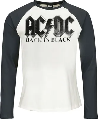 Produktbild von AC/DC Langarmshirt Herren Amplified Collection - Back In Black multicolor XL