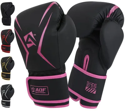 Zdjęcie produktu dla Omgoods - Rękawice bokserskie 4-16 oz do Muay Thai - dla dzieci i dorosłych