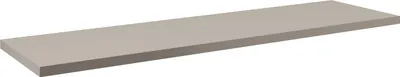 Produktbild von Badezimmer-Waschtischplatte 140 cm, kaschmir matt, MDF-Platte, wasserfest