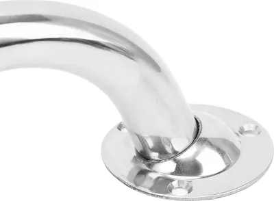 Immagine prodotto di 2 maniglie marine, 362 mm, acciaio inossidabile lucido, robusta maniglia per barche, corrimano per yacht