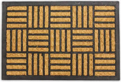 Obrázek produktu pro HOME ELEMENTS Rohož PP + kokos, design SQUARES, 40x60cm