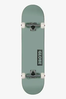 Productafbeelding van Globe Goodstock 8.5FU Complete Skateboard, kleur: Fog - Volledige Globe skateboard, klaar voor gebruik