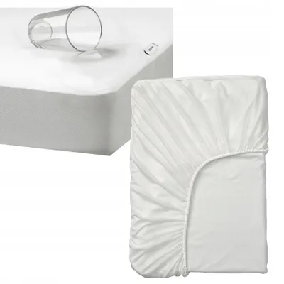 Produktbild von IKEA GRUSNARV Wasserdichter Matratzenschoner 160x200 cm