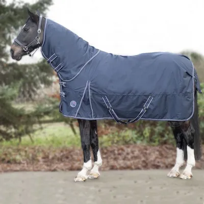 Produktbild von HKM Regendecke Starter Fleece 0g dunkelblau