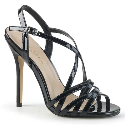 Produktbild von AMUSE-13 Damen Sandale von Pleaser, Schwarz EU 43, US 13