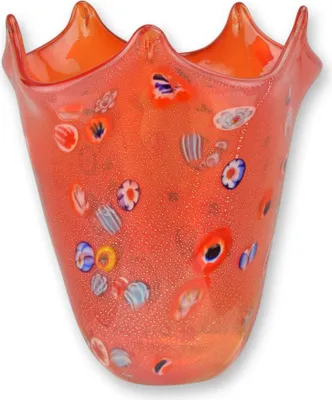 Produktbild von Eine Glasvase im Murano-Stil Replikat Retro Design Dekoration