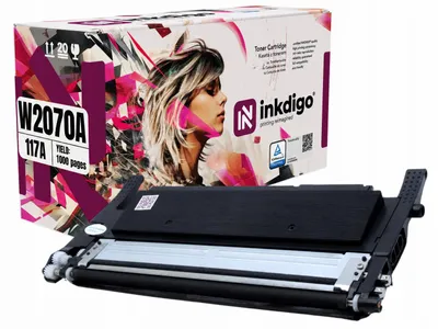 Produktbild von Inkdigo Toner W2070A für HP Color Laser 150a, 150nw, MFP178nw, MFP178nwg – Schwarz, 1000 Seiten,, KI-generiertes Bild