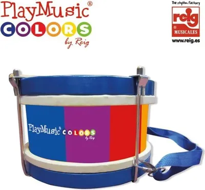 Obrázek produktu pro Reig Musicales Metal Maderarate Drum Blue Blue Jedna velikost