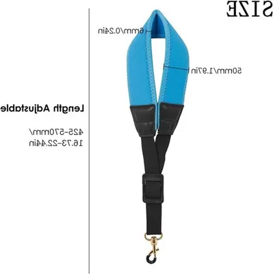 Verstellbare Halsband für Saxophon und Klarinette mit Metallhaken, ideal für Alt-, Tenor- und Sopran-Saxophone