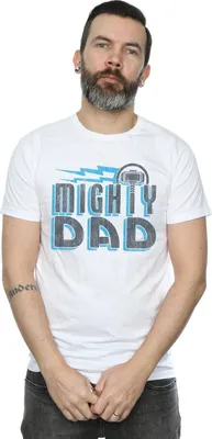 Produktbild von Marvel - "Mighty Dad" T-Shirt für Herren BI43471 (4XL) (Weiß)