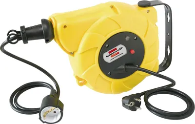 Produktbild von Brennenstuhl 1241032300, 10 m, Kunststoff, Gelb, 1 AC-Ausgänge, Schwarz, 1 Stück(e)