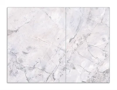 Produktbild von Wallario Herdabdeckplatte aus Glas, Größe 70 x 52 cm 2-teilig, Motiv Graue Marmor-Optik