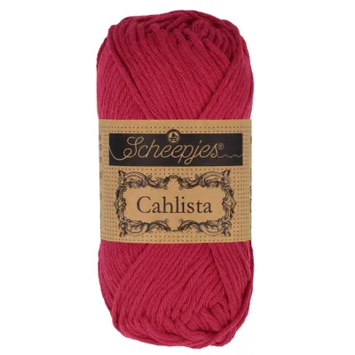 Produktbild von Scheepjes Cahlista 50g (192) Scarlet