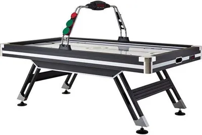 Produktbild von Luftgetriebene Hockey-Tafel mit LED-Anzeige, Innenplatz für Kinder und Erwachsene, inklusive Pucks, Pusher und elektronisches Scoresystem, ideal für Familienabende und Spielzimmer