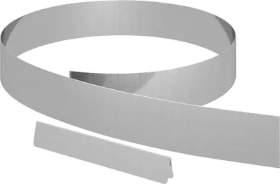 Image de Bordure de Pelouse Argent 450 x 0,05 x 10 cm Acier galvanisé