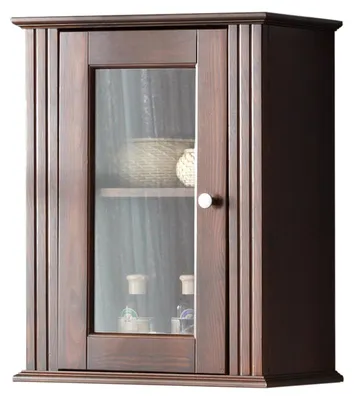 Image de Armoire de salle de bain Régine - 46 x 25 x 57 cm - Rangement mural