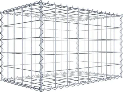 Produktbild von Gabione 80 cm x 50 cm x 50 cm (L x H x T), Maschenweite 10 cm x 10 cm, Spirale