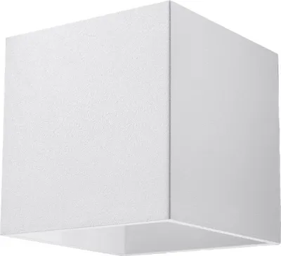 Produktbild von Wandleuchte QUAD 1 weiß 1xG9 8W Aluminium 10x12x10cm Sollux Lighting