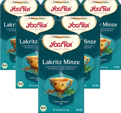 Immagine prodotto di Menta alla liquirizia - 17 sacchetti 30,6 g