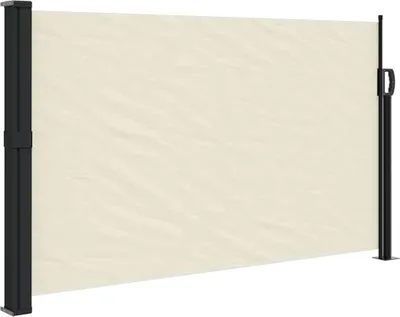 Obrázok produktu pre vidaXL Bočná výsuvná markíza krémová 120x500 cm