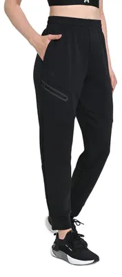 Produktbild von Under Armour Damen Unstoppable FLC Jogger Trainingshose, Black/Black, S